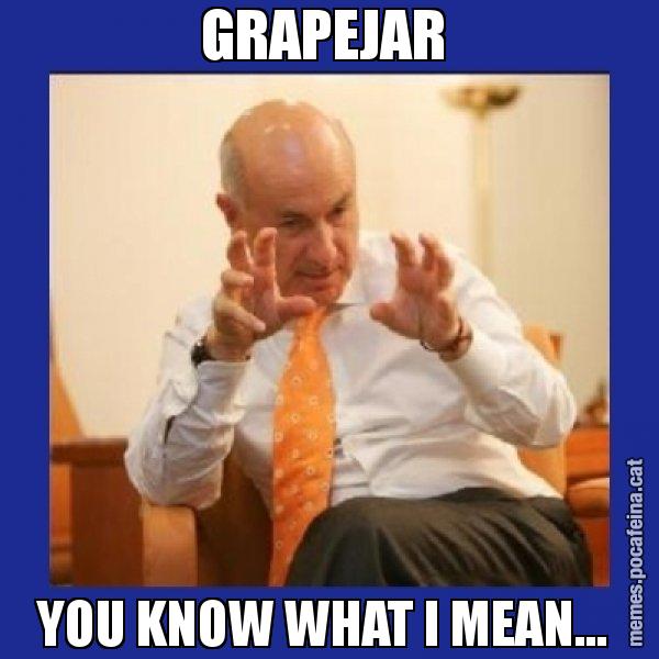 GRAPEJAR  YOU KNOW WHAT I MEAN... - Duran i Lleida