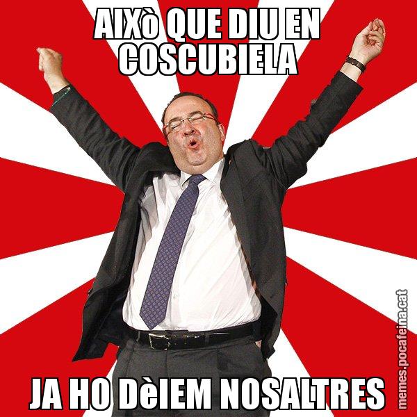 AIXò QUE DIU EN COSCUBIELA JA HO DèIEM NOSALTRES - Miquel Iceta - 27S