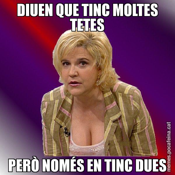 DIUEN QUE TINC MOLTES TETES PERÒ NOMÉS EN TINC DUES - Pilar Rahola