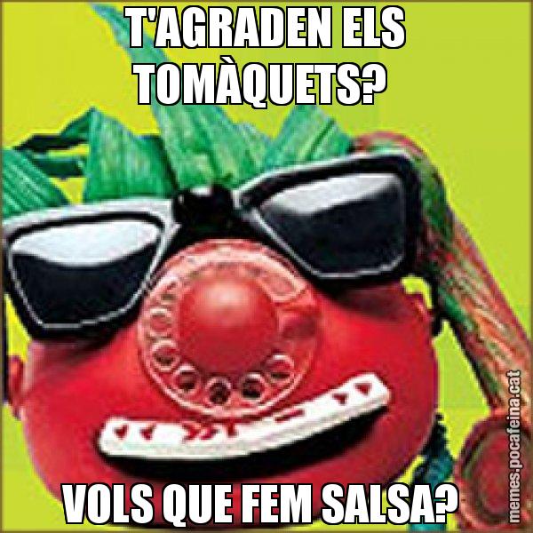 T'AGRADEN ELS TOMÀQUETS?  VOLS QUE FEM SALSA? - Tomàtic