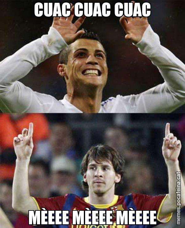 CUAC CUAC CUAC MÈEEE MÈEEE MÈEEE - Messi VS Cristiano