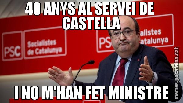 40 ANYS AL SERVEI DE  CASTELLA I NO M'HAN FET MINISTRE