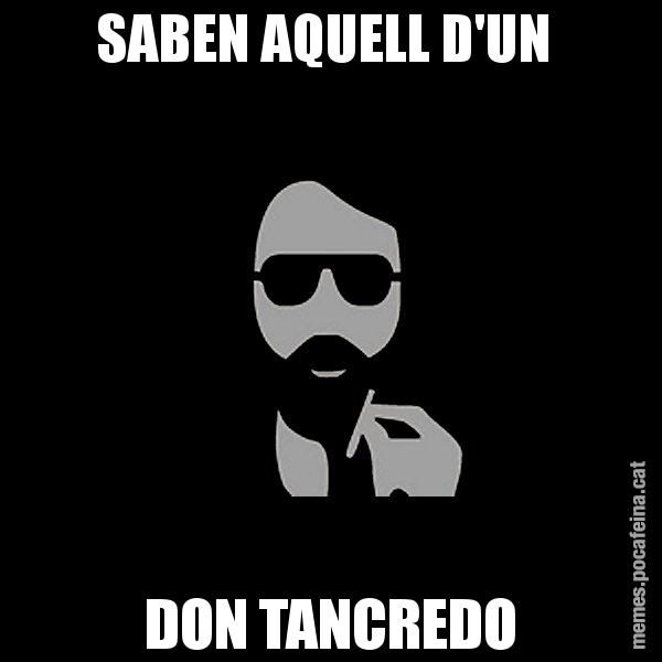 SABEN AQUELL D'UN  DON TANCREDO - Eugenio