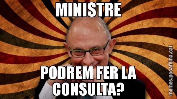 MINISTRE PODREM FER LA CONSULTA?