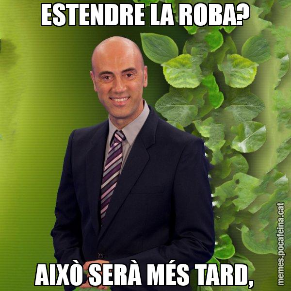ESTENDRE LA ROBA? AIXÒ SERÀ MÉS TARD, - Tomàs Molina