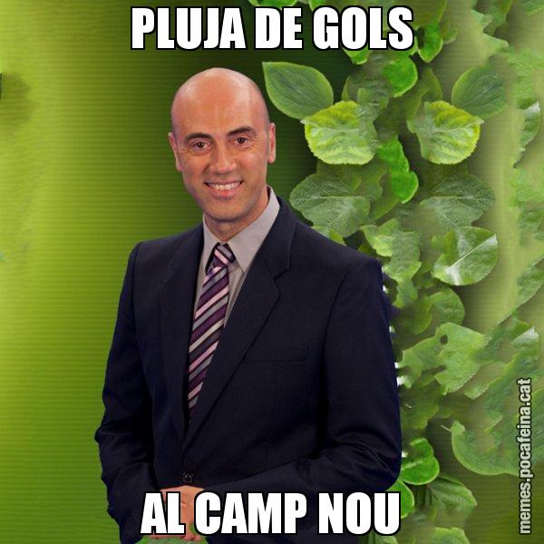 PLUJA DE GOLS AL CAMP NOU - Tomàs Molina