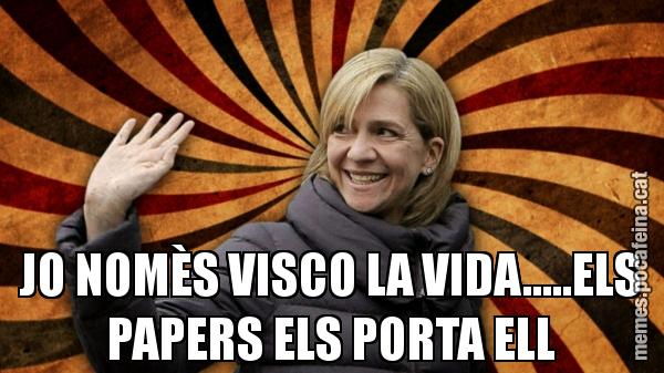 JO NOMÈS VISCO LA VIDA.....ELS PAPERS ELS PORTA ELL