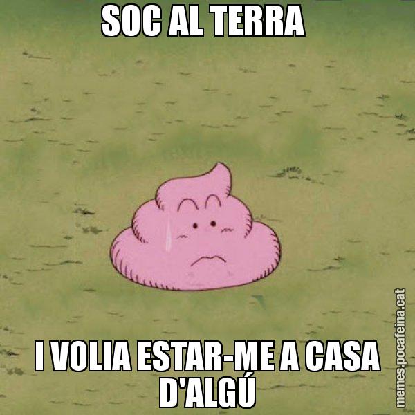 SOC AL TERRA  I VOLIA ESTAR-ME A CASA D'ALGÚ - Caca