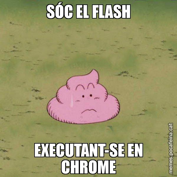 SÓC EL FLASH EXECUTANT-SE EN CHROME - Caca