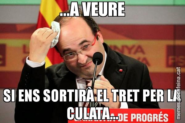 ...A VEURE SI ENS SORTIRÀ EL TRET PER LA CULATA...