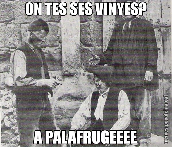 ON TES SES VINYES? A PALAFRUGEEEE