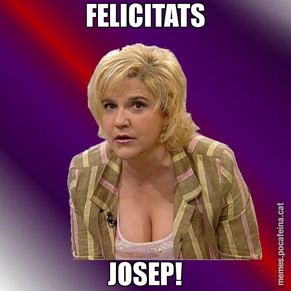 FELICITATS JOSEP! - Pilar Rahola
