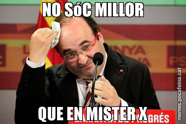 NO SóC MILLOR QUE EN MISTER X