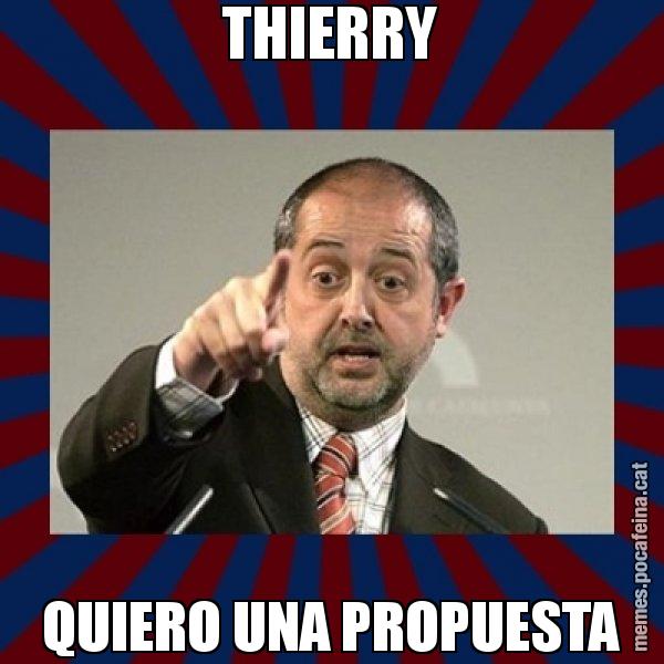 THIERRY QUIERO UNA PROPUESTA - Felip Puig