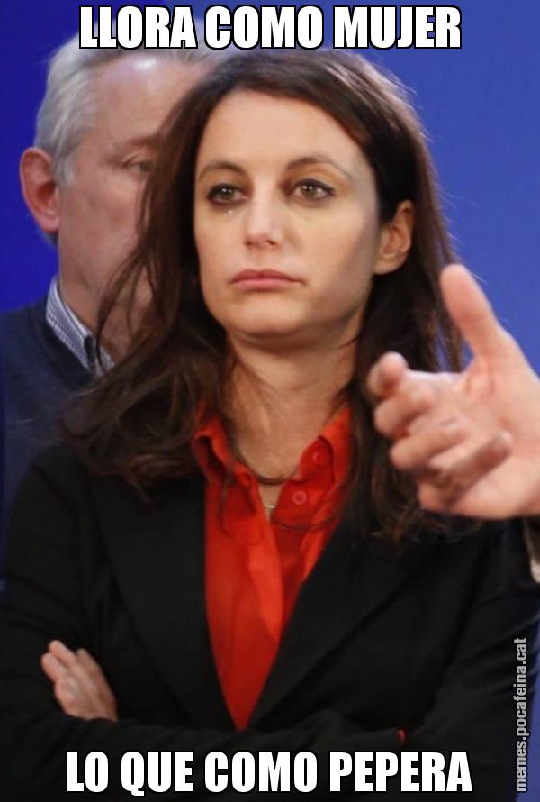 LLORA COMO MUJER LO QUE COMO PEPERA