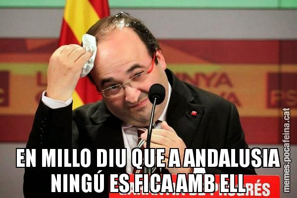 EN MILLO DIU QUE A ANDALUSIA NINGÚ ES FICA AMB ELL