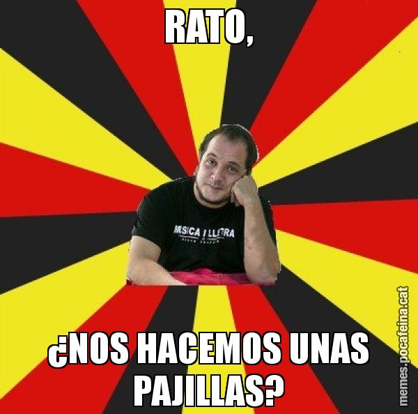RATO, ¿NOS HACEMOS UNAS PAJILLAS? - David Fernàndez