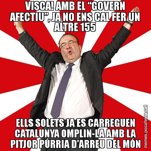VISCA! AMB EL “GOVERN AFECTIU”, JA NO ENS CAL FER UN ALTRE 155 ELLS SOLETS JA ES CARREGUEN CATALUNYA OMPLIN-LA AMB LA PITJOR PÚRRIA D’ARREU DEL MÓN - Miquel Iceta - 27S