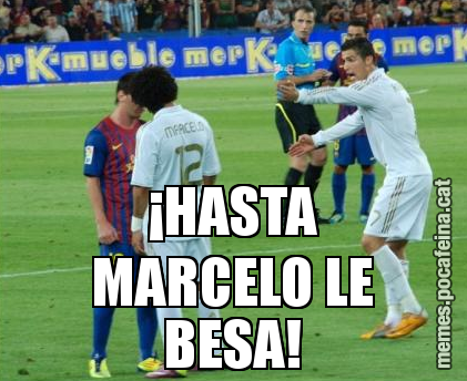 ¡HASTA MARCELO LE BESA!