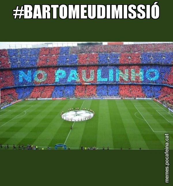 #BARTOMEUDIMISSIÓ