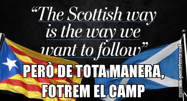 PERÒ DE TOTA MANERA, FOTREM EL CAMP