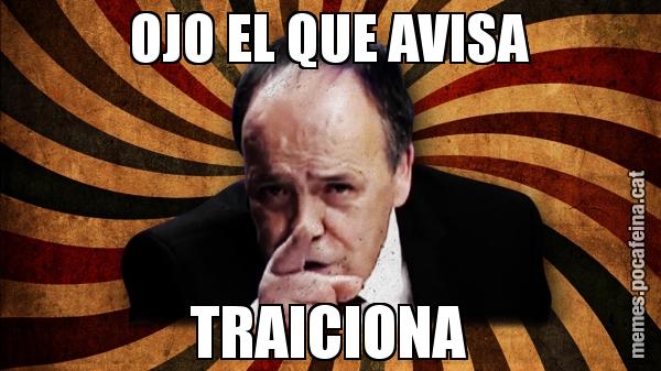 OJO EL QUE AVISA TRAICIONA