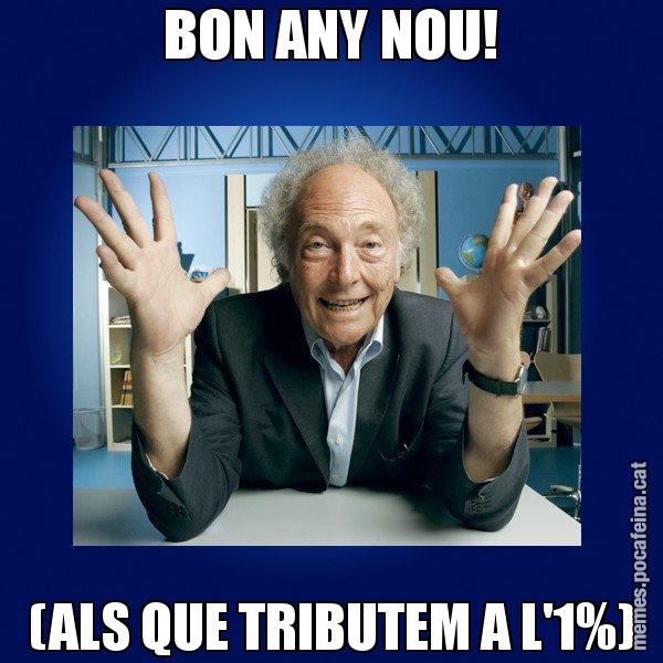 BON ANY NOU! (ALS QUE TRIBUTEM A L'1%) - Eduard Punset