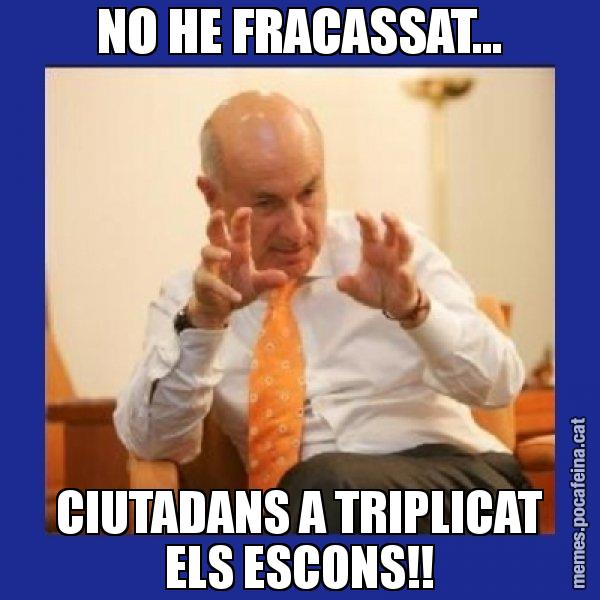 NO HE FRACASSAT... CIUTADANS A TRIPLICAT ELS ESCONS!! - Duran i Lleida