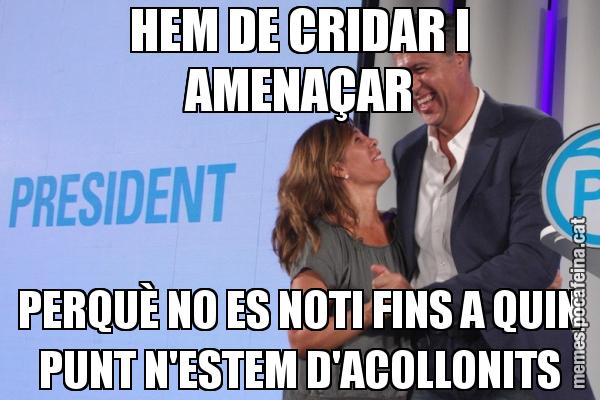 HEM DE CRIDAR I AMENAÇAR PERQUÈ NO ES NOTI FINS A QUIN PUNT N'ESTEM D'ACOLLONITS