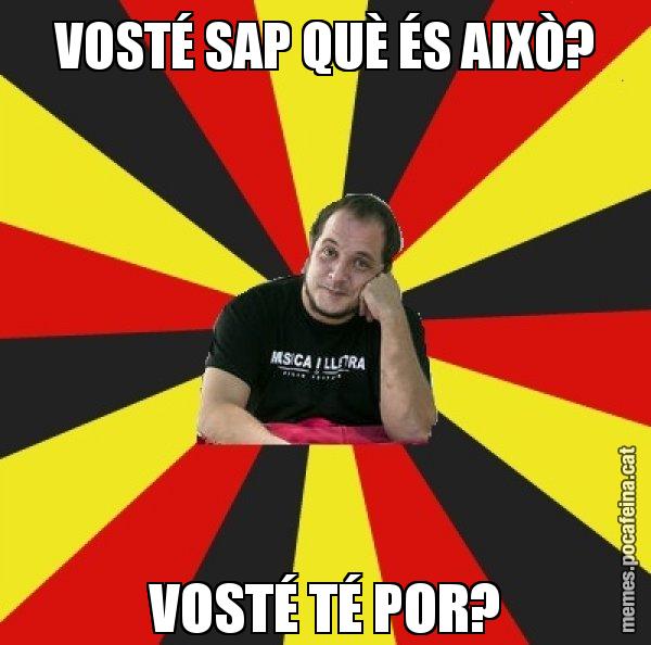 VOSTÉ SAP QUÈ ÉS AIXÒ? VOSTÉ TÉ POR? - David Fernàndez