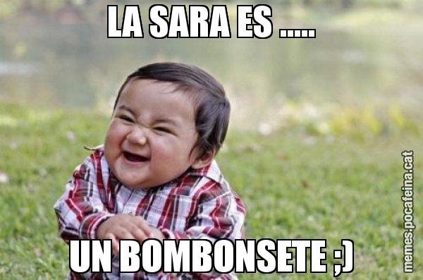 LA SARA ES ..... UN BOMBONSETE ;) - El diabòlic nen asiàtic