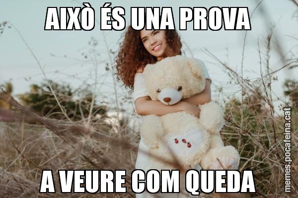 AIXÒ ÉS UNA PROVA A VEURE COM QUEDA