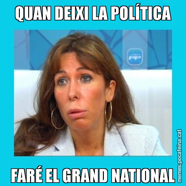 QUAN DEIXI LA POLÍTICA FARÉ EL GRAND NATIONAL - Alícia Sánchez Camacho