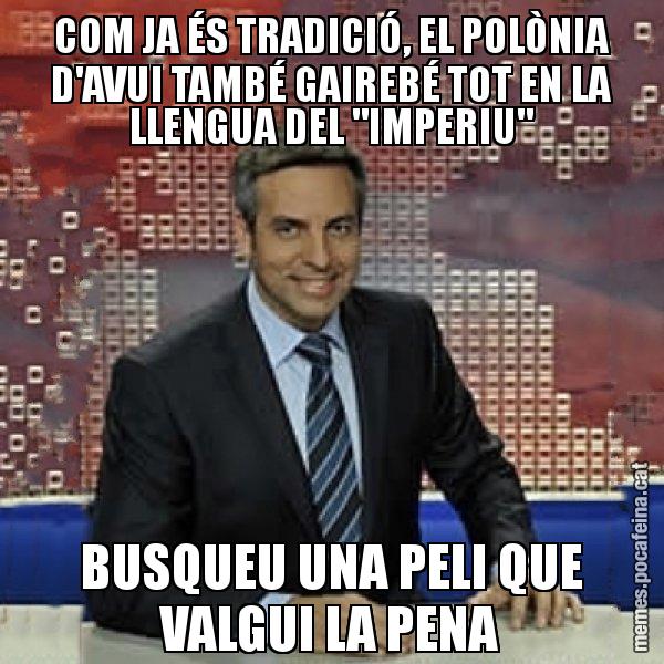COM JA ÉS TRADICIÓ, EL POLÒNIA D'AVUI TAMBÉ GAIREBÉ TOT EN LA LLENGUA DEL "IMPERIU" BUSQUEU UNA PELI QUE VALGUI LA PENA - Trollicer