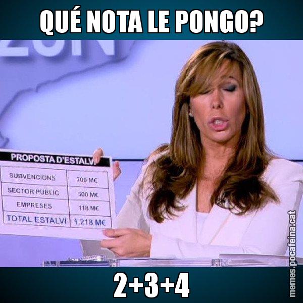 QUÉ NOTA LE PONGO? 2+3+4 - Alícia Paper i Suma