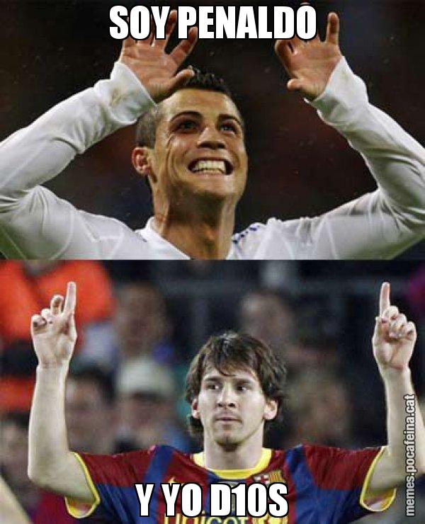 SOY PENALDO Y YO D10S - Messi VS Cristiano