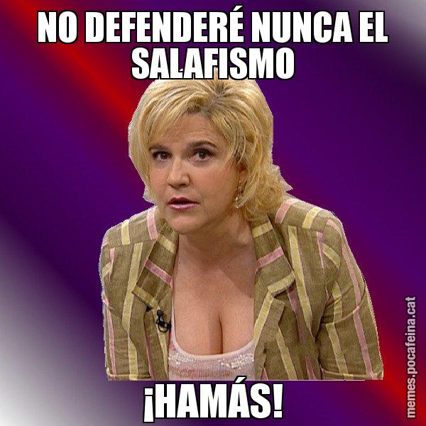 NO DEFENDERÉ NUNCA EL SALAFISMO ¡HAMÁS! - Pilar Rahola