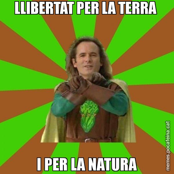 LLIBERTAT PER LA TERRA  I PER LA NATURA - Capità Enciam