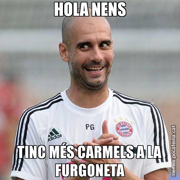 HOLA NENS TINC MÉS CARMELS A LA FURGONETA - Guardiola Boig