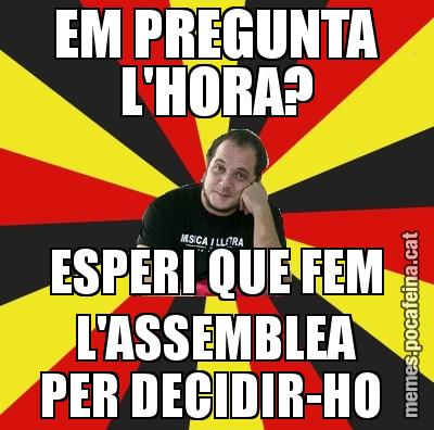 EM PREGUNTA L'HORA? ESPERI QUE FEM L'ASSEMBLEA PER DECIDIR-HO - David Fernàndez
