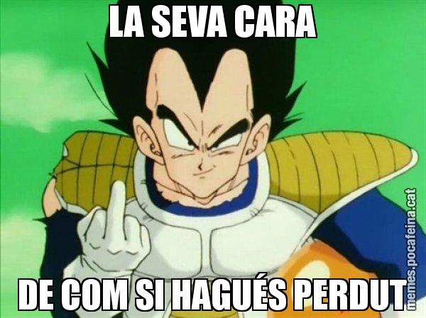 LA SEVA CARA DE COM SI HAGUÉS PERDUT - Vegeta