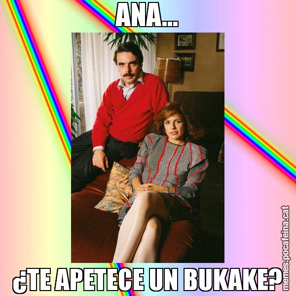 ANA... ¿TE APETECE UN BUKAKE? - La Familia Ansar