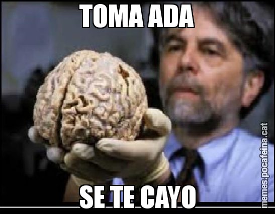 TOMA ADA SE TE CAYO