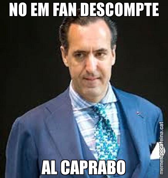 NO EM FAN DESCOMPTE AL CAPRABO