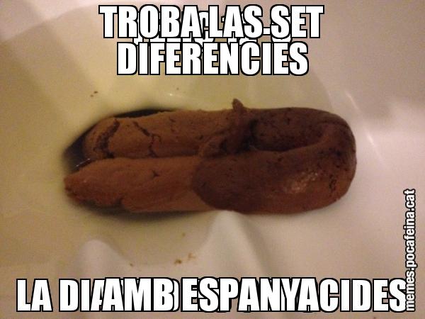 TROBA LAS SET DIFERENCIES AMB ESPANYA