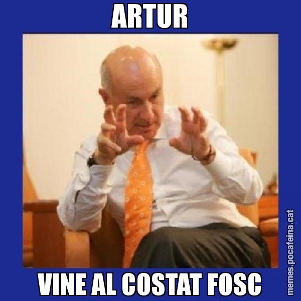 ARTUR VINE AL COSTAT FOSC - Duran i Lleida