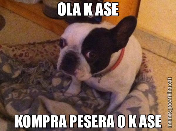 OLA K ASE KOMPRA PESERA O K ASE