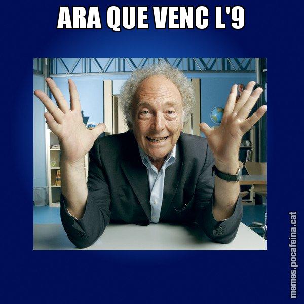 ARA QUE VENC L'9 - Eduard Punset