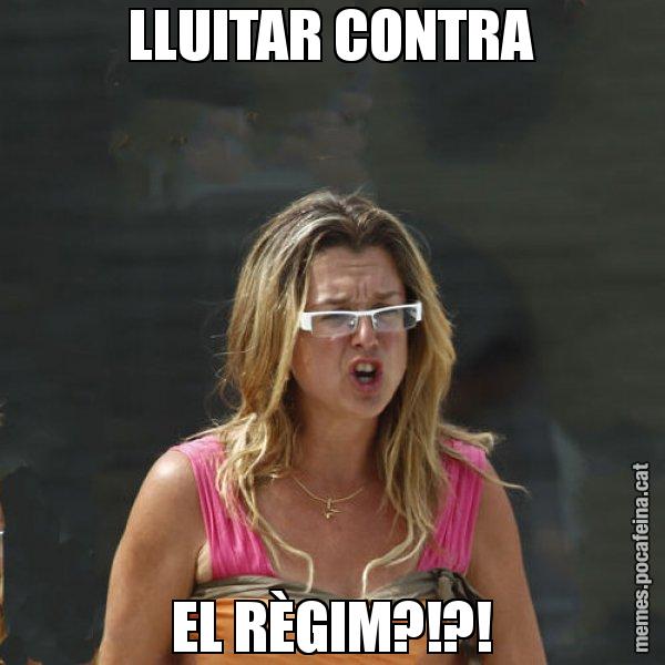 LLUITAR CONTRA EL RÈGIM?!?! - Anna Tarrés
