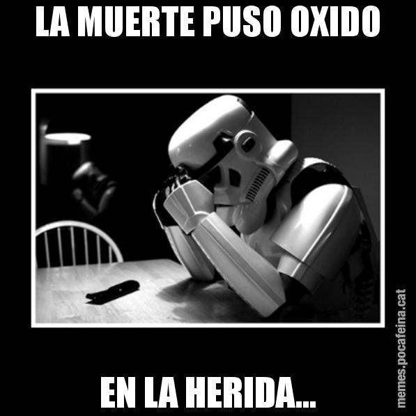 LA MUERTE PUSO OXIDO EN LA HERIDA... - Sad Trooper